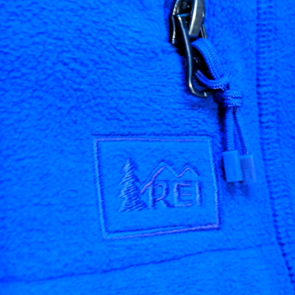 Women's purple REI fleece vest - Picture 2 of 6